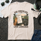 Checklist is my Love Language T-Shirt