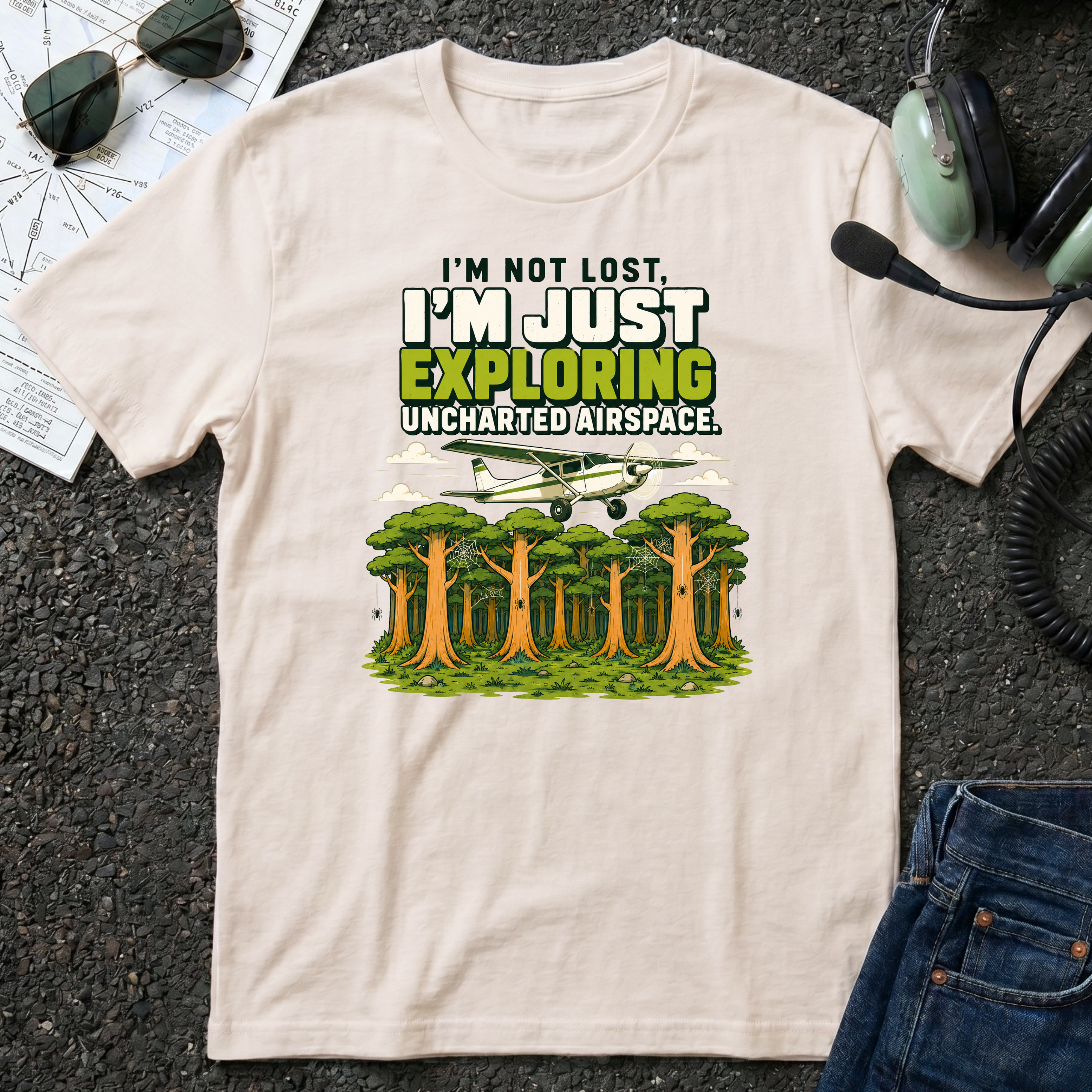 Exploring Uncharted Airspace T-Shirt