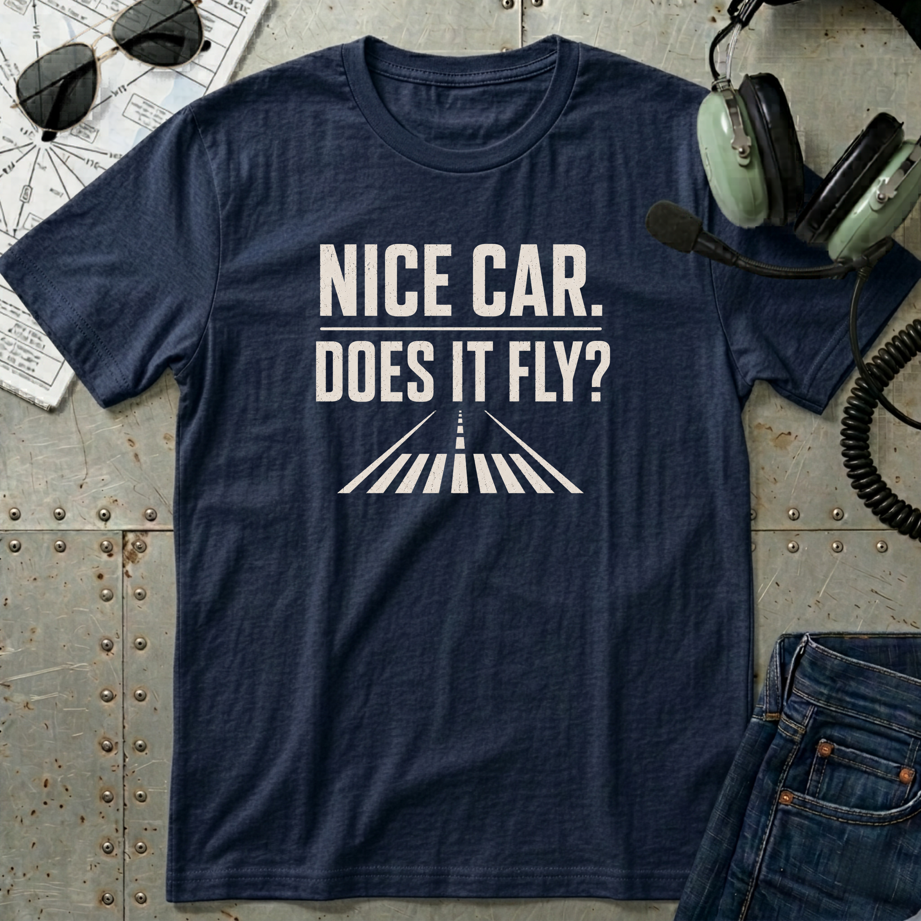 Nice Car, Does it Fly? T-Shirt