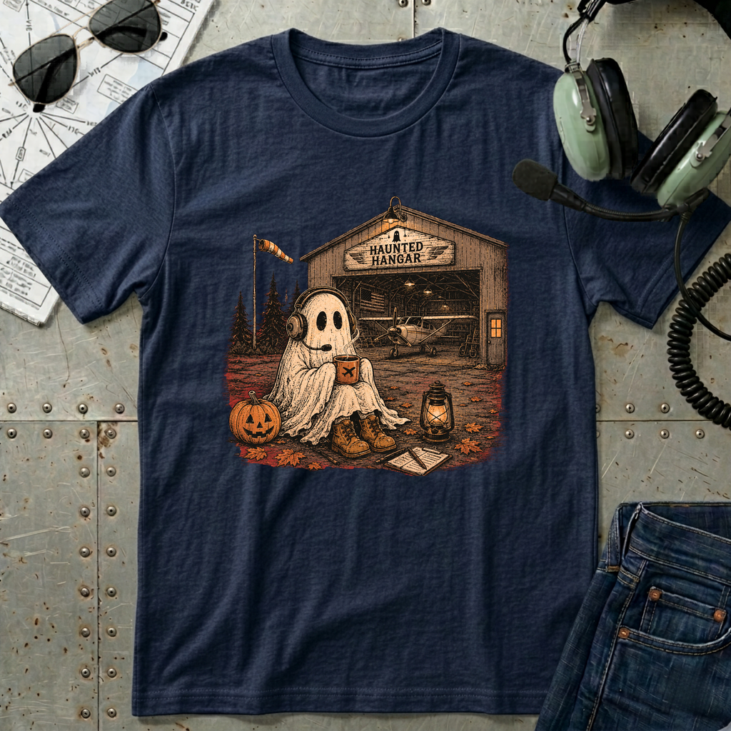 Cute Ghost & Pumpkin - Halloween T-Shirt