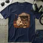 Cute Ghost & Pumpkin - Halloween T-Shirt