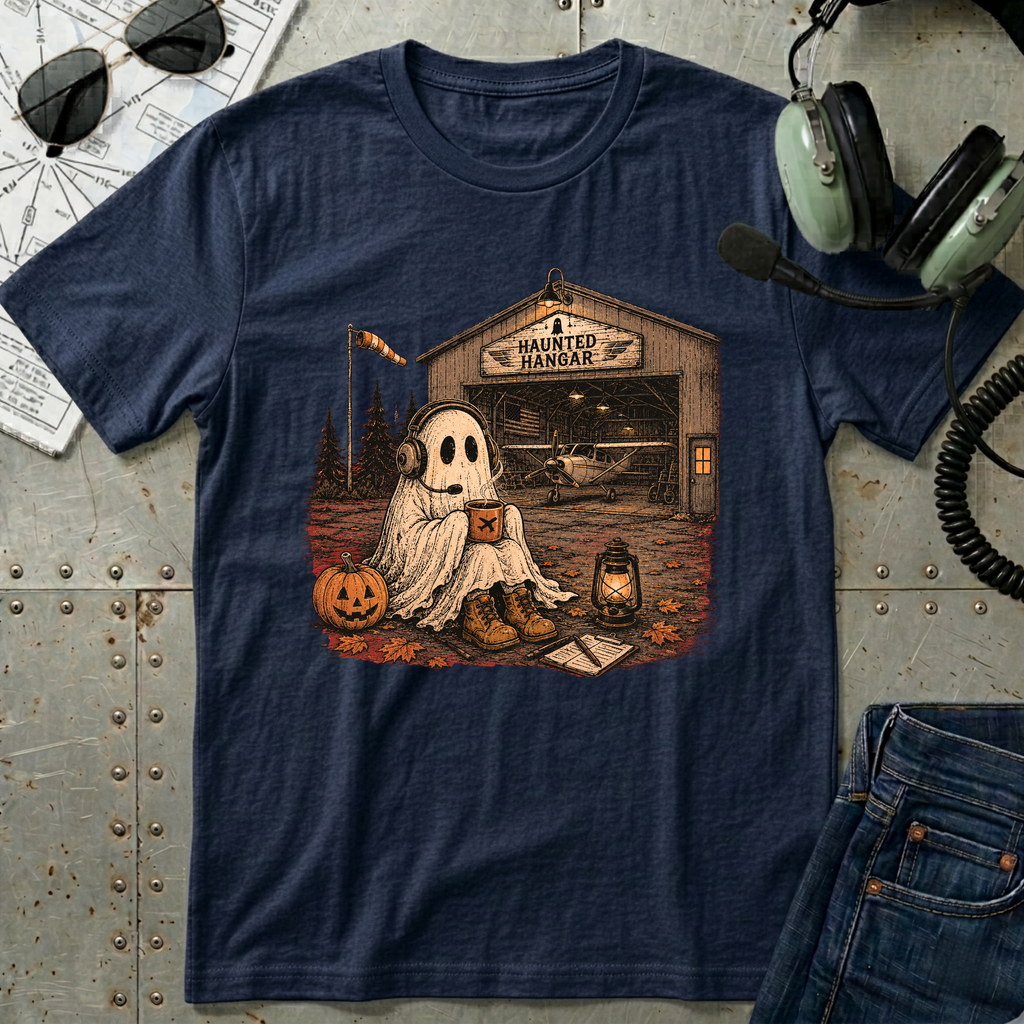 Cute Ghost & Pumpkin - Halloween T-Shirt
