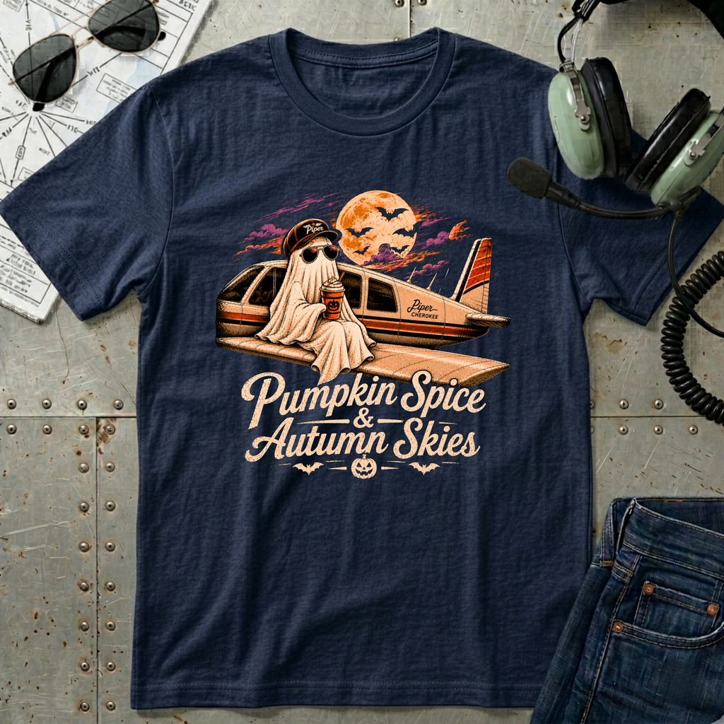 Pumpkin Spice and Autumn Skies T-Shirt