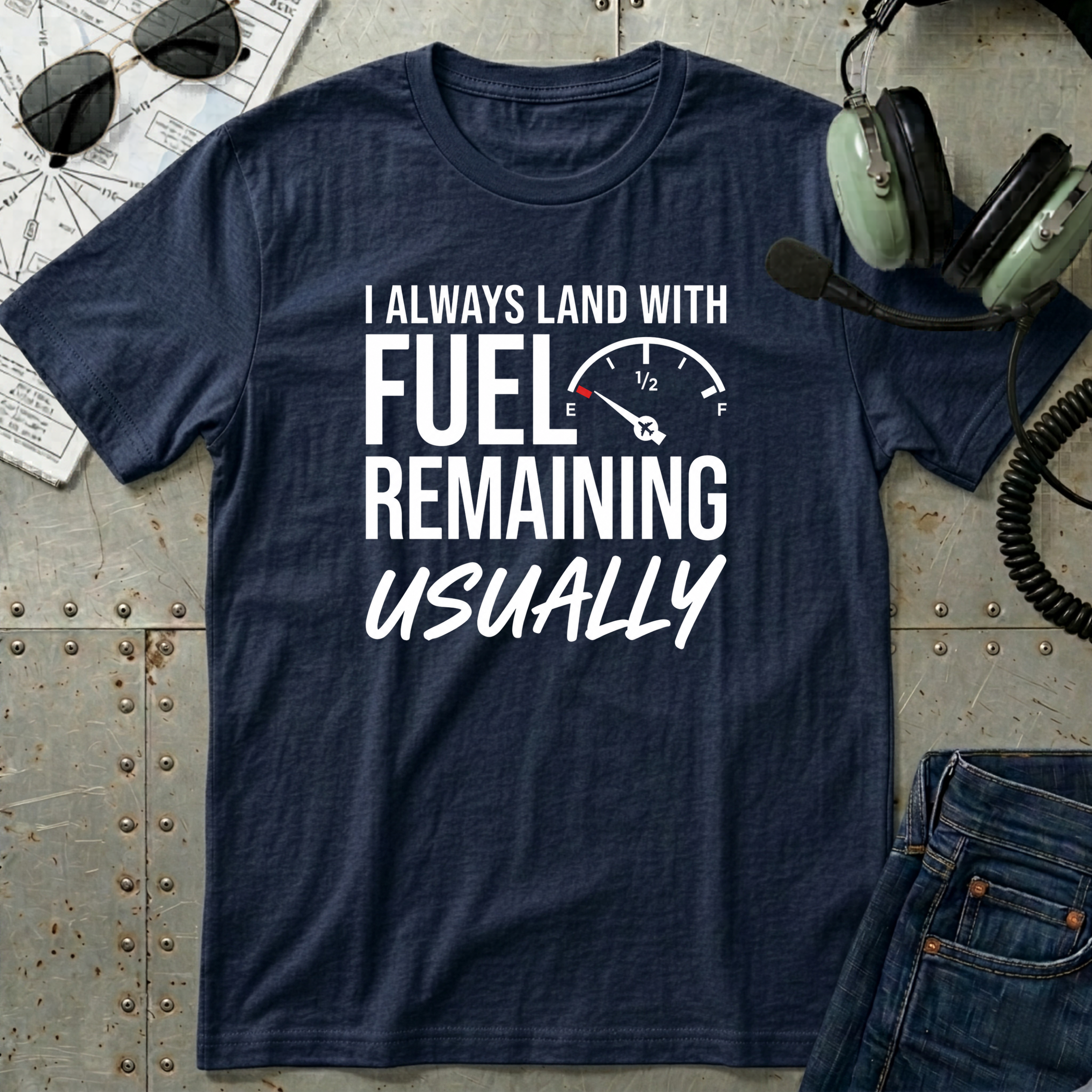 I Always Land with Fuel Remaining T-Shirt