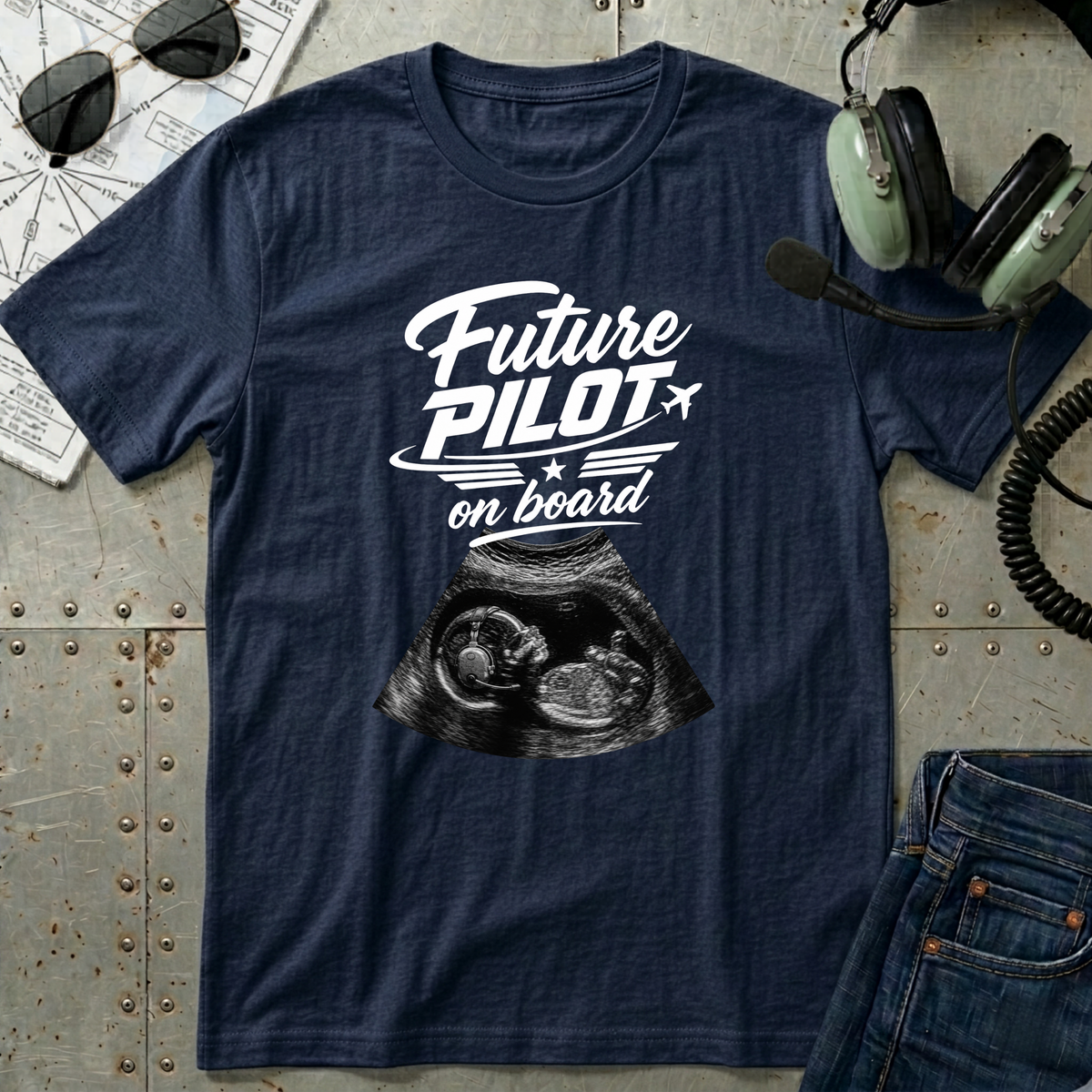 Future Pilot On Board T‑Shirt