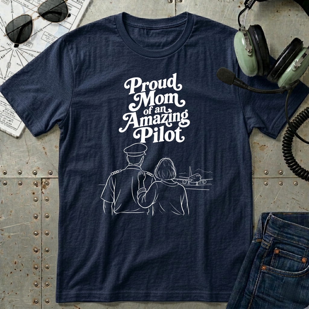 Proud Mom of an Amazing Pilot T-Shirt
