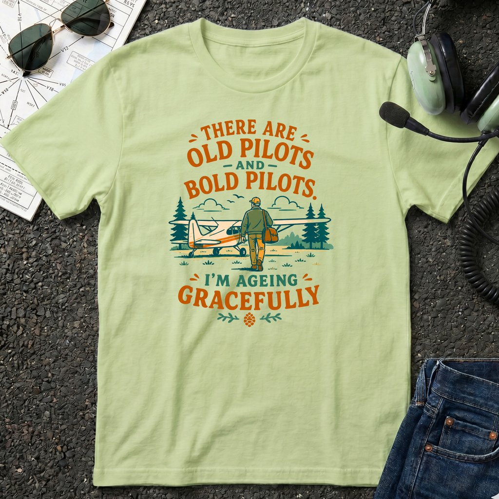 Old Pilots and Bold Pilots T-shirt
