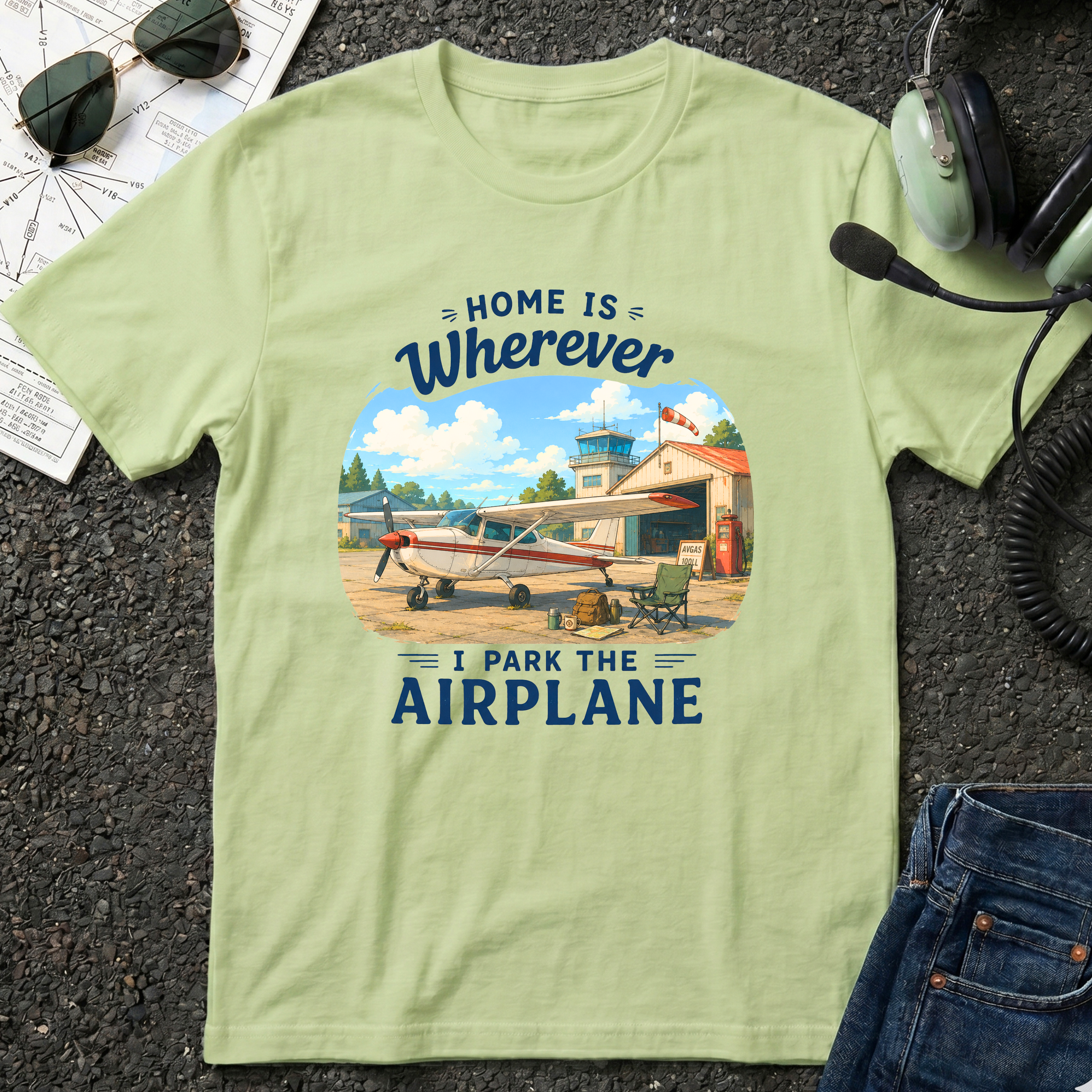 Home is Wherever I Park the Airplane