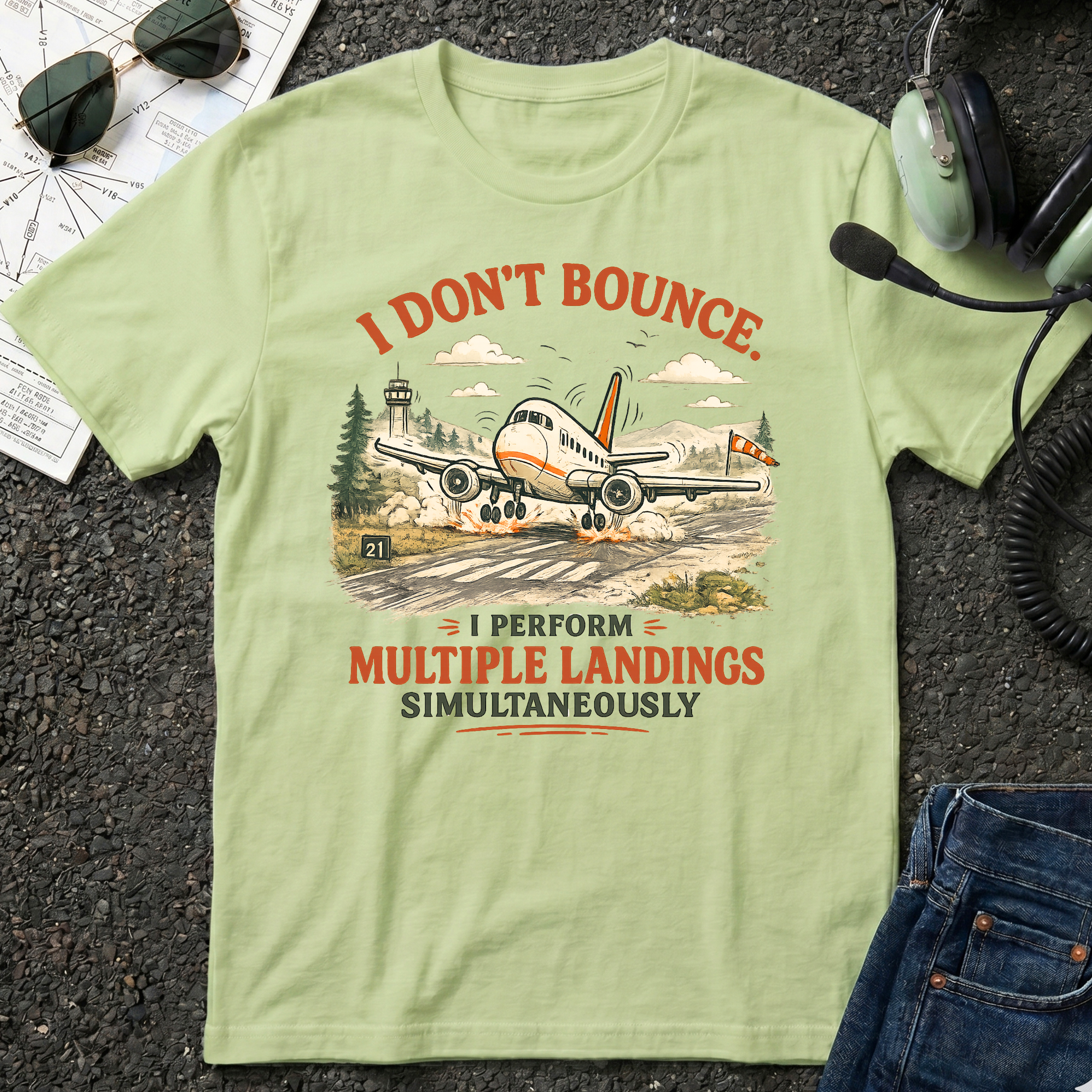 I don't Bounce T-shirt