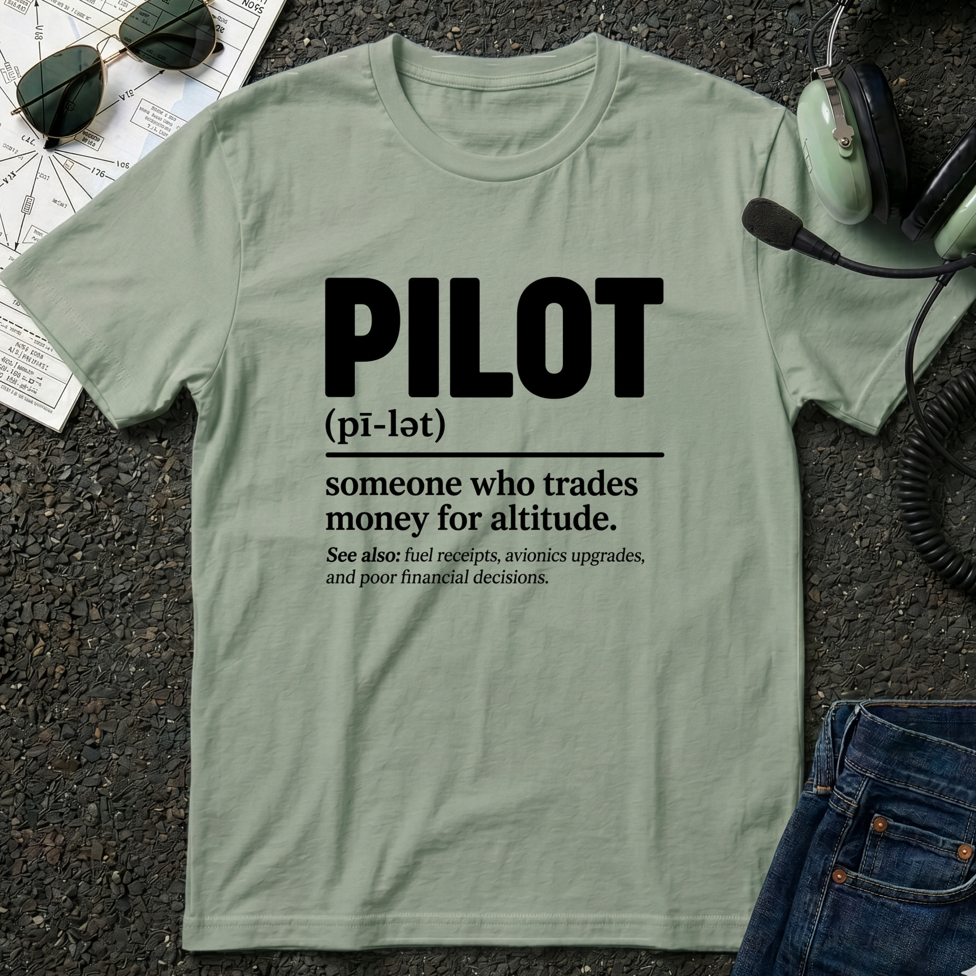 Pilot Definition T-Shirt