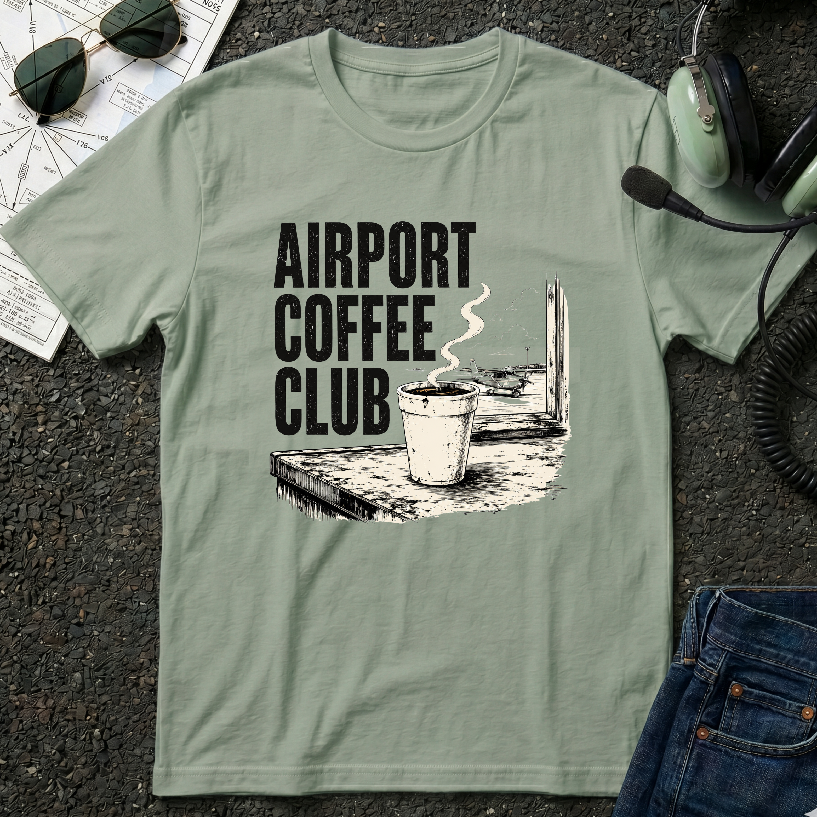 Airport Coffee Club T-Shirt