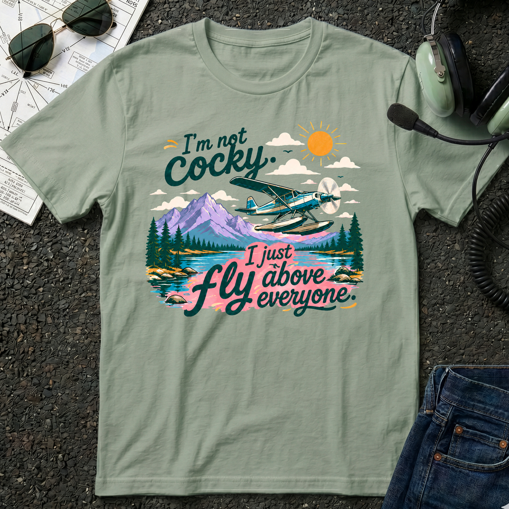 I Fly Above Graphic T-Shirt