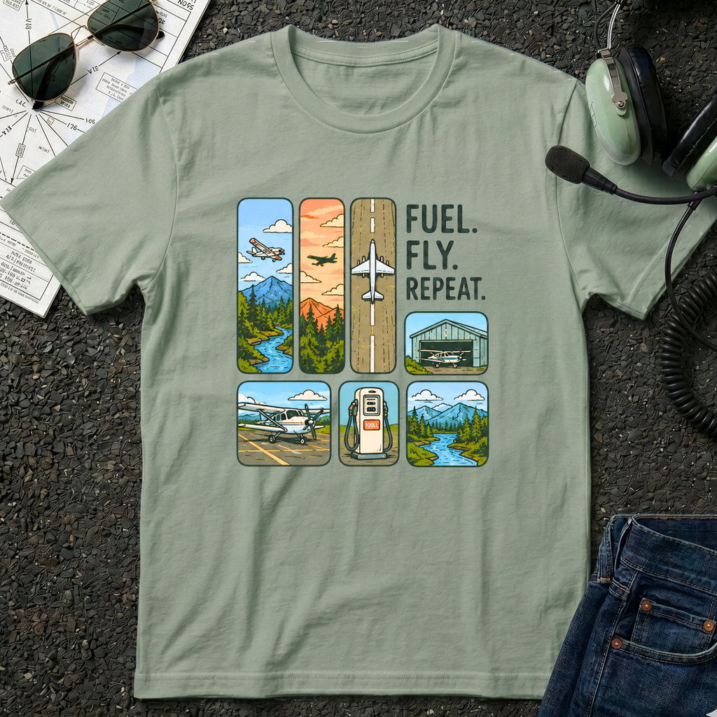 Fuel Fly Repeat Graphik T-Shirt