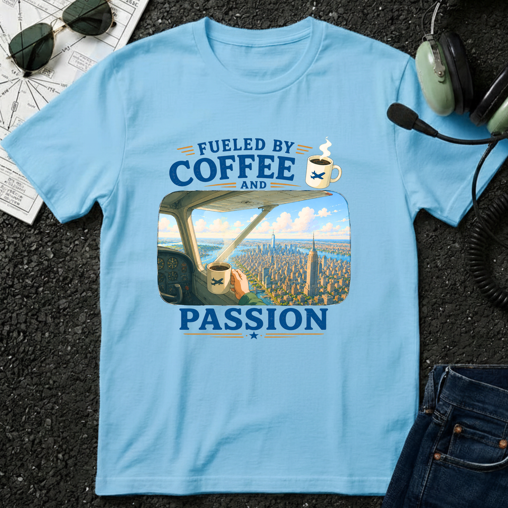 Fueled By Coffee and Passion II T-Shirt