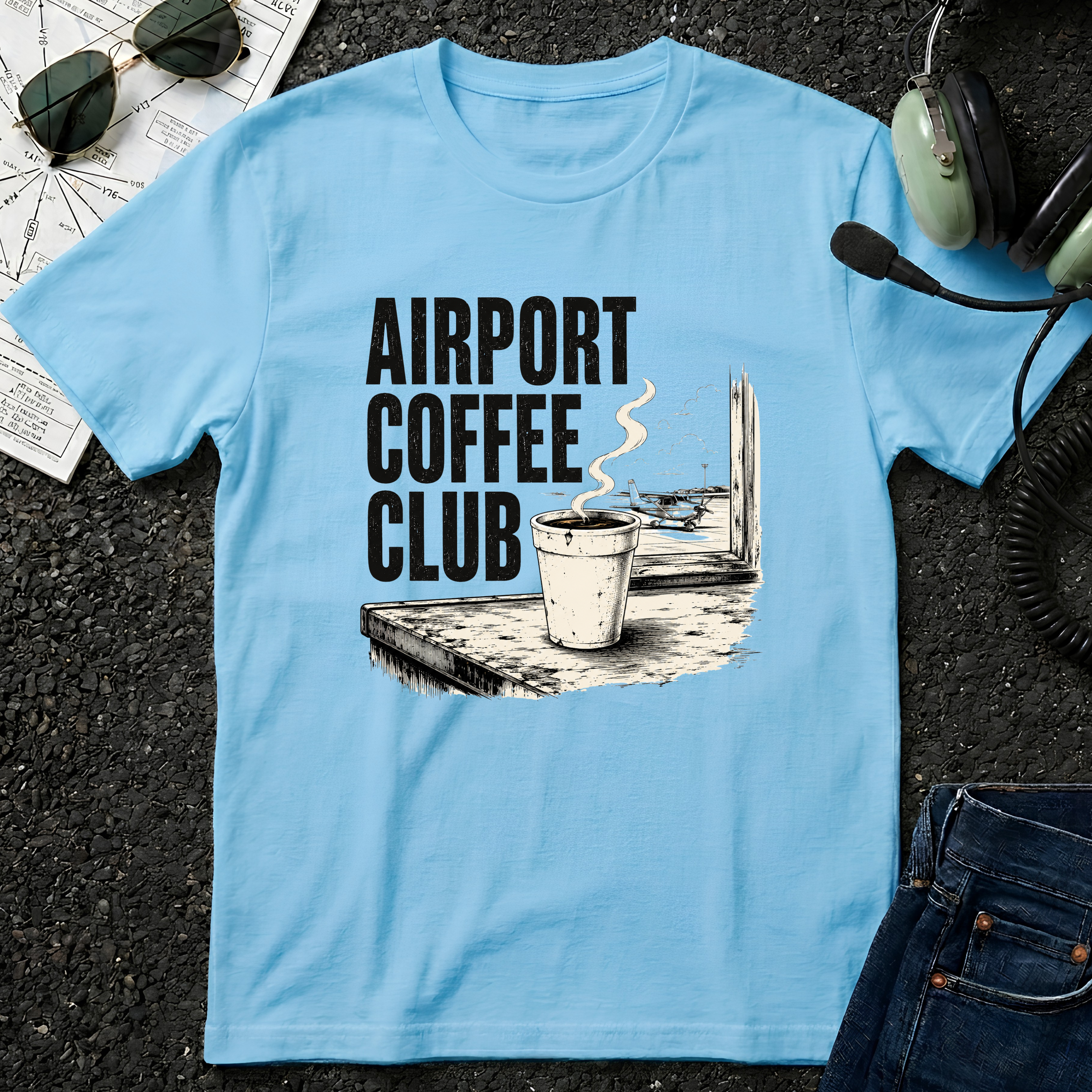 Airport Coffee Club T-Shirt