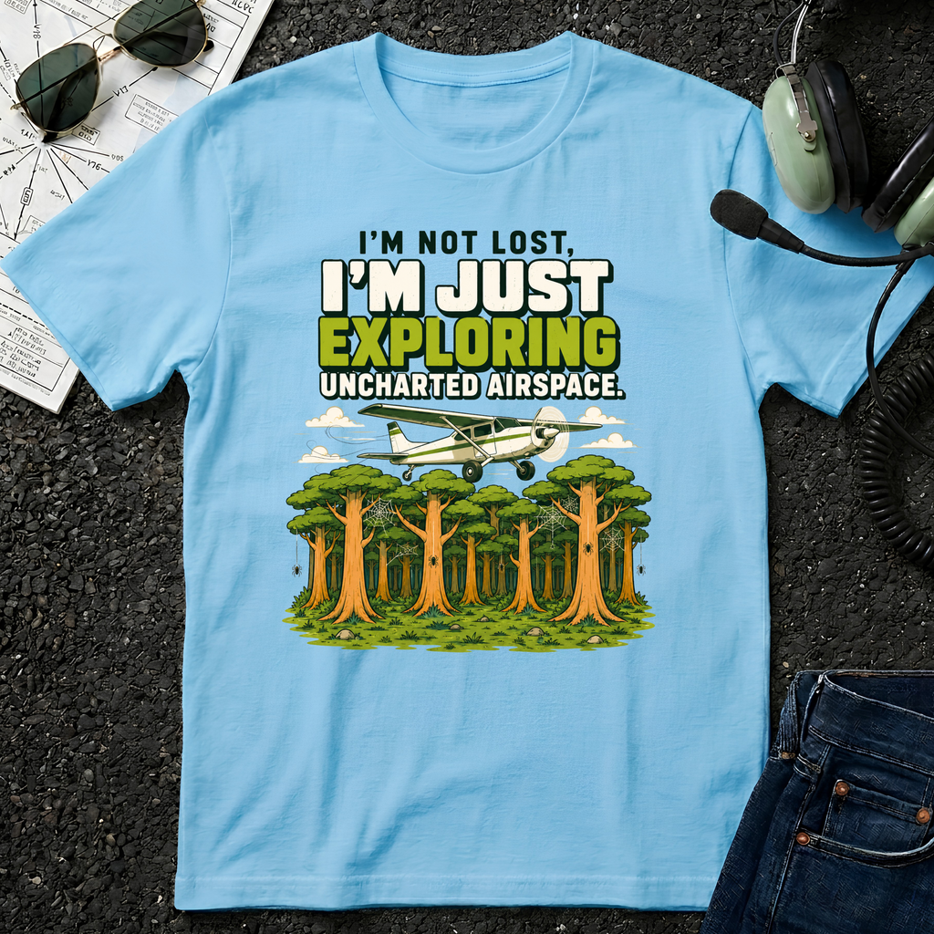Exploring Uncharted Airspace T-Shirt