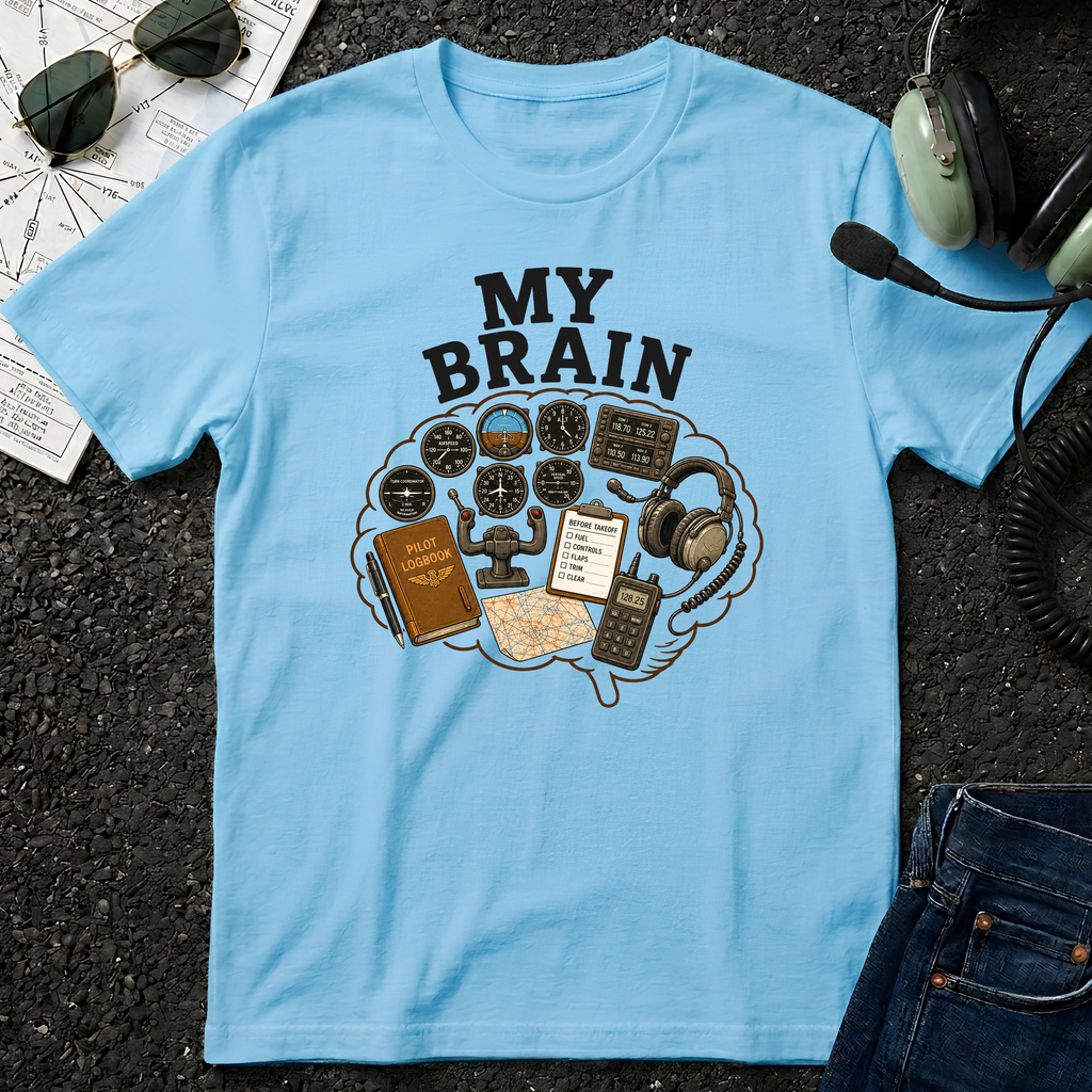 My Brain (Pilot) T-Shirt