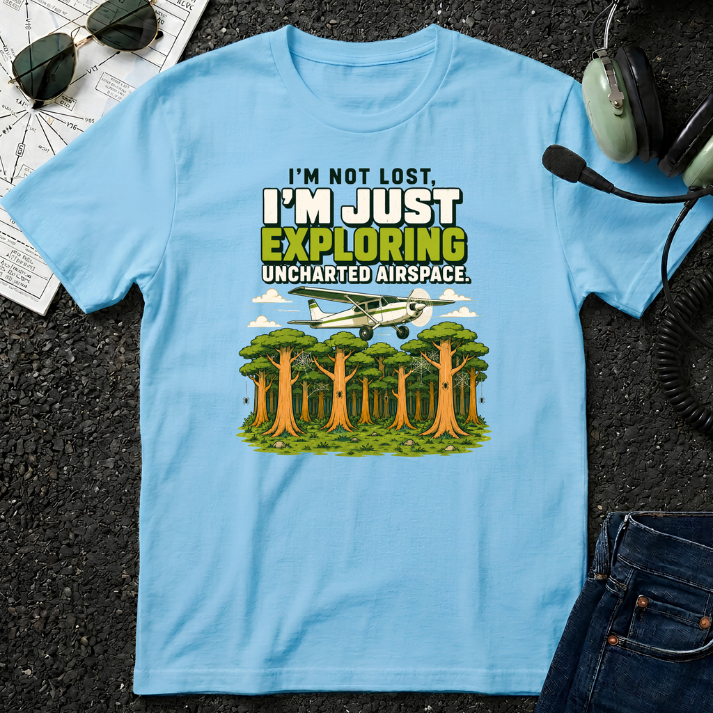 Exploring Uncharted Airspace T-Shirt