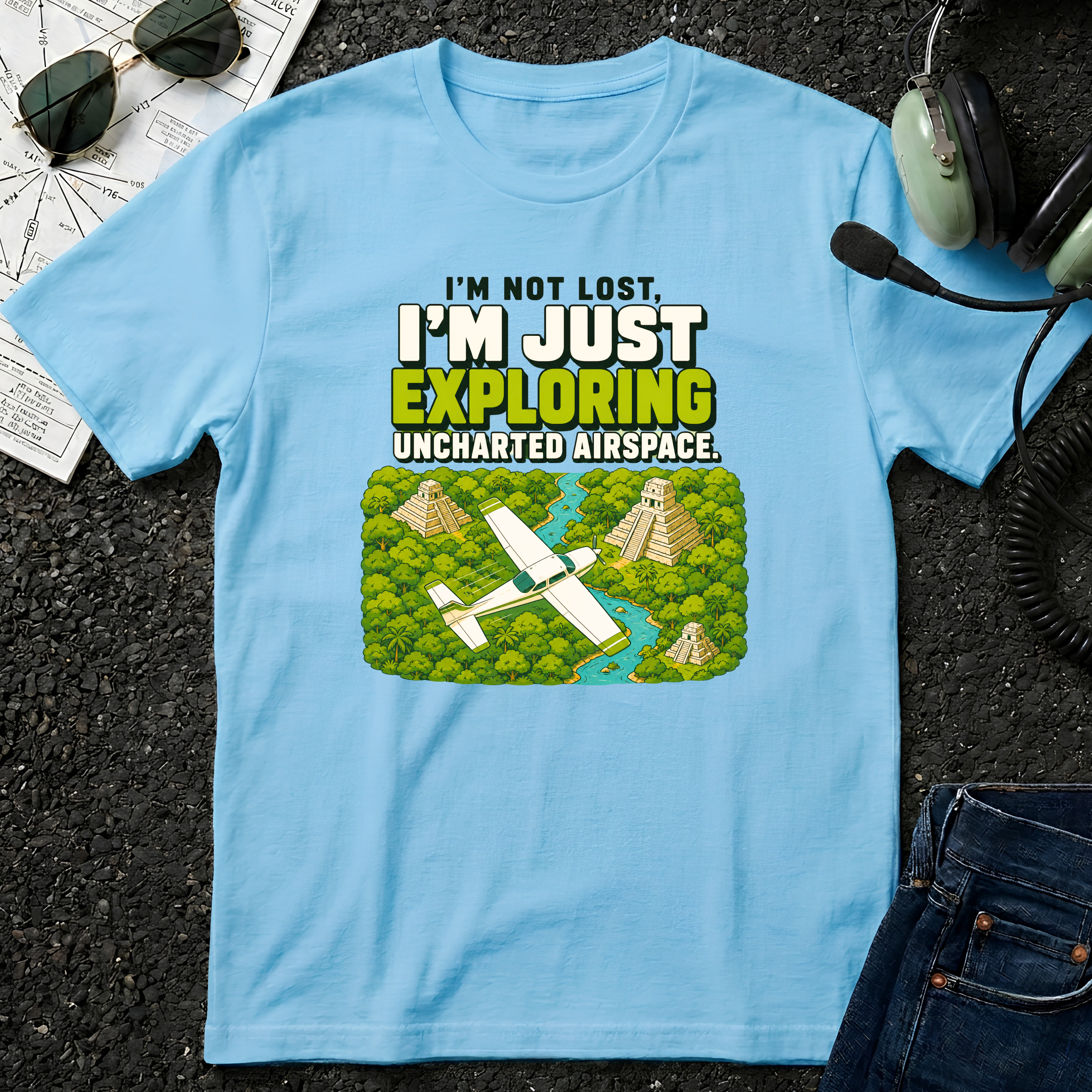 Uncharted Airspace Pyramids T-Shirt