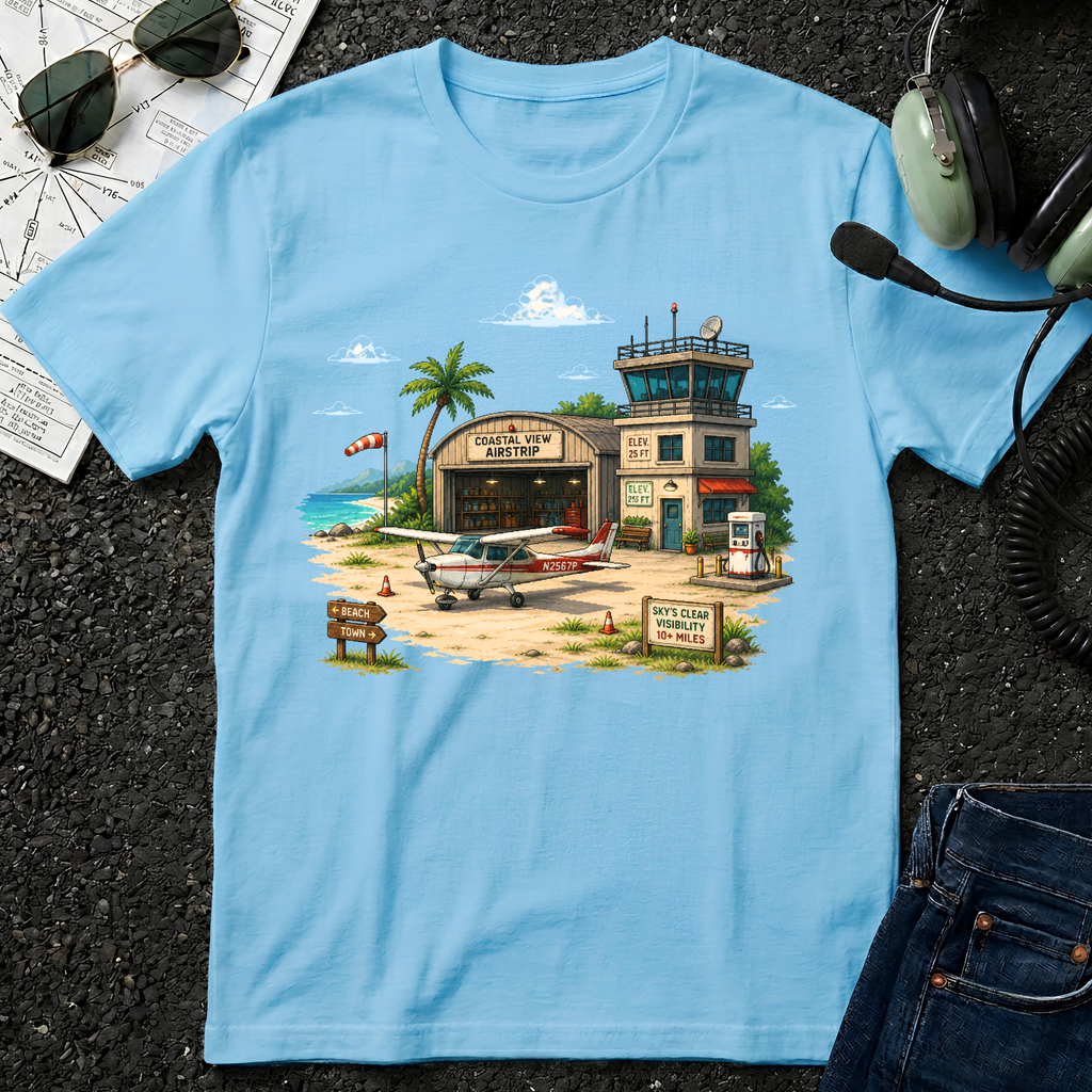 Beach Airport T-Shirt