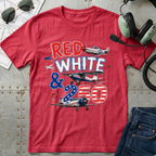 Red White and Airplanes T-Shirt