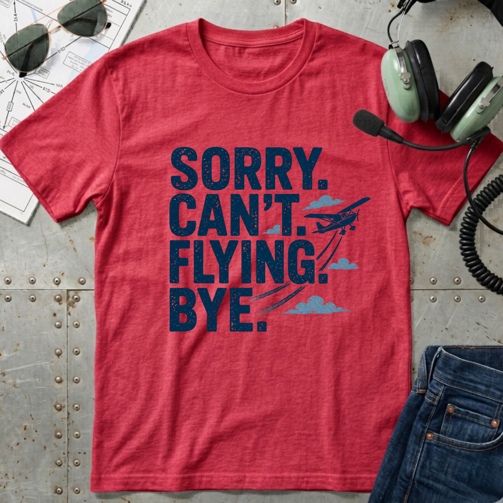 Sorry Can't Flying Bye T-Shirt