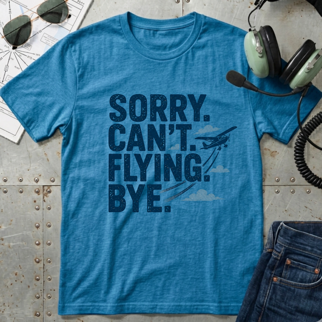 Sorry Can't Flying Bye T-Shirt
