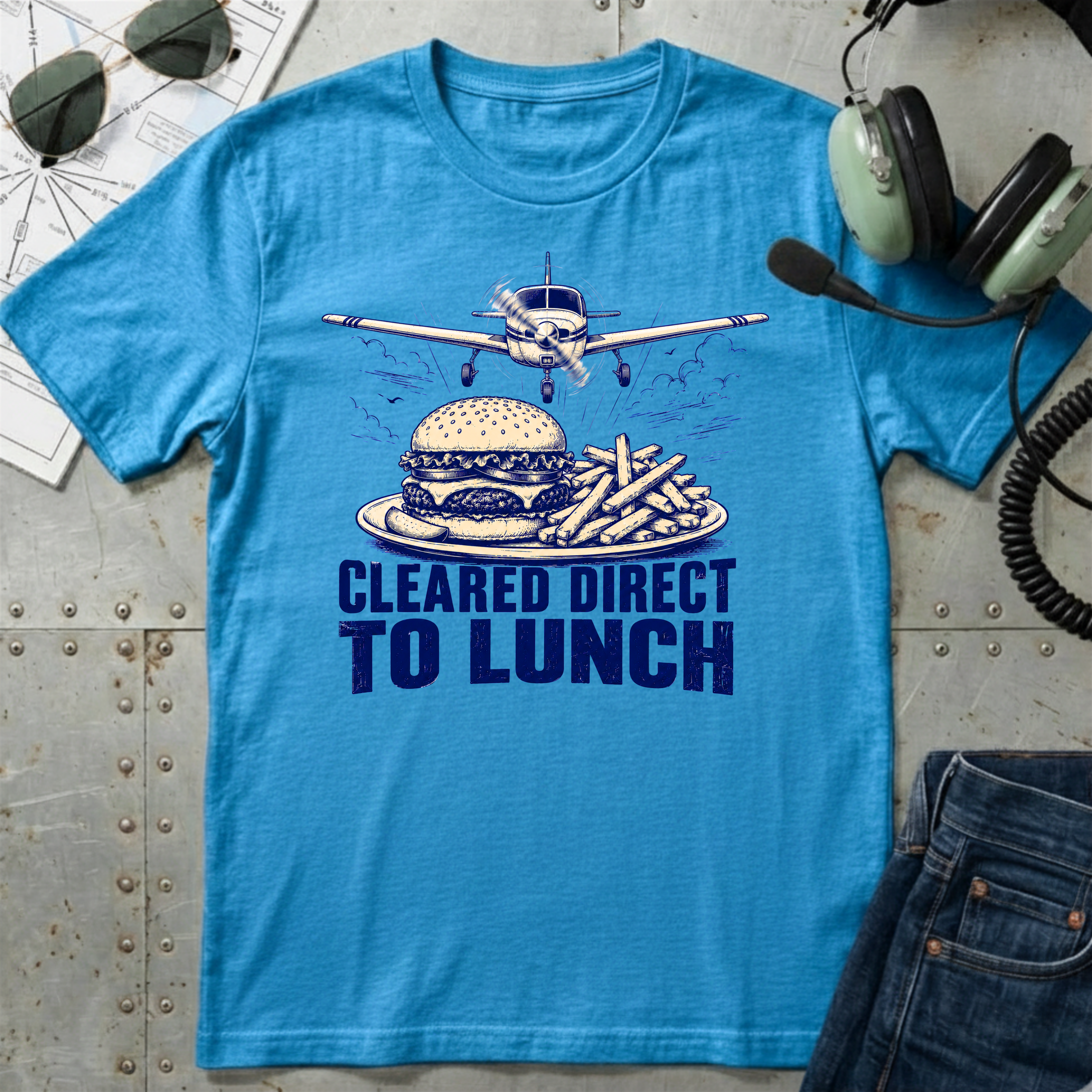 Cleared Direct to Lunch Low-Wing T-Shirt
