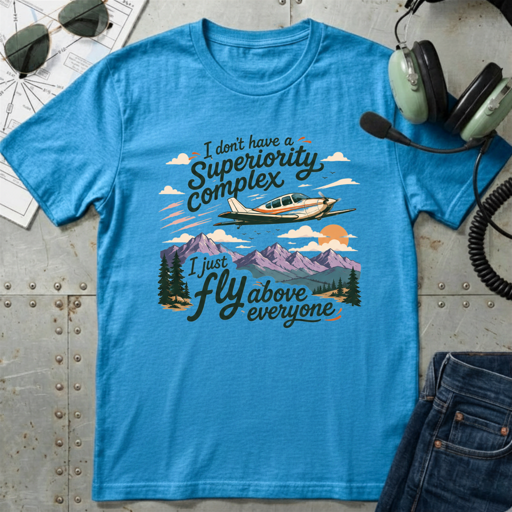 Fly above Single Engine T-Shirt