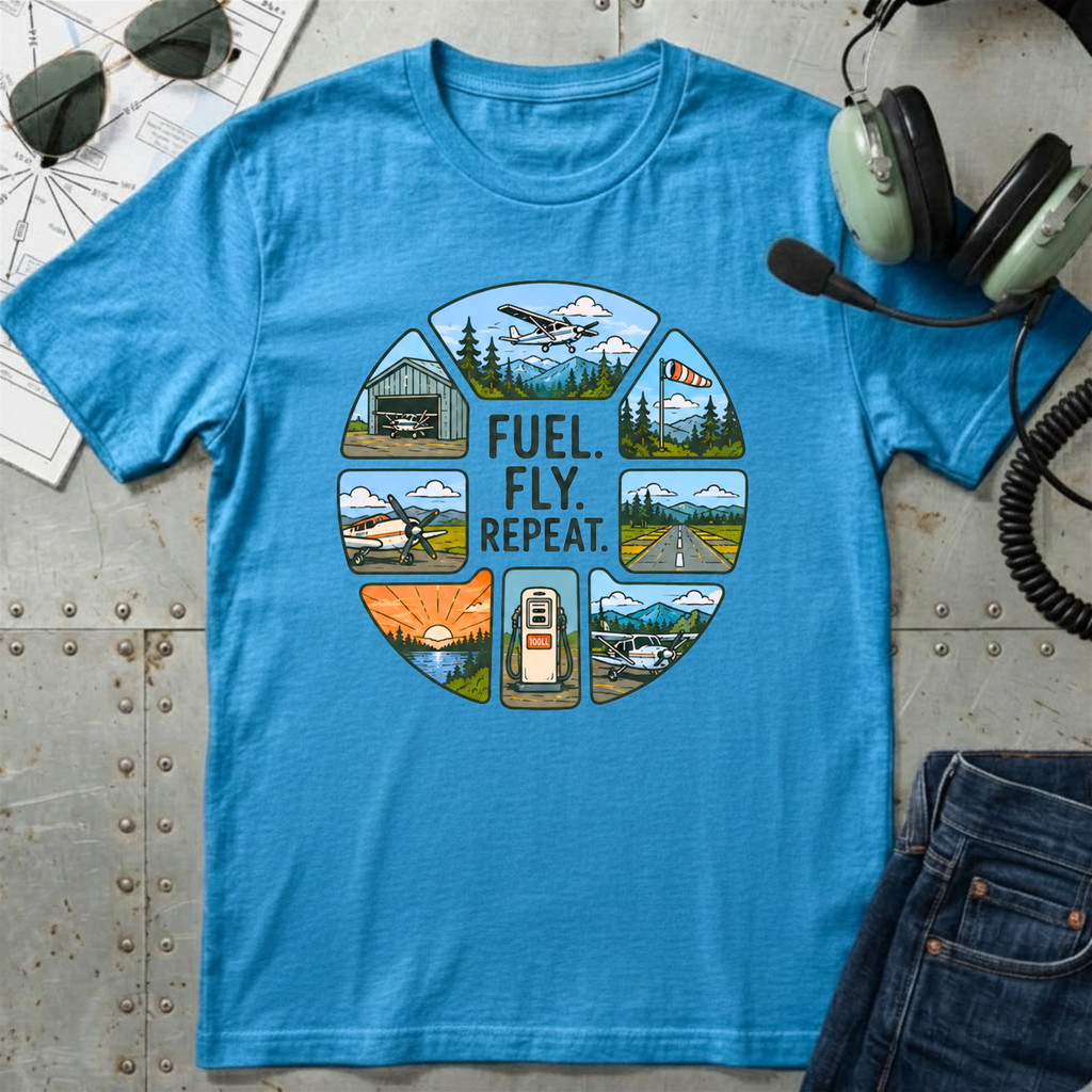 Fuel Fly Repeat Graphic T-Shirt