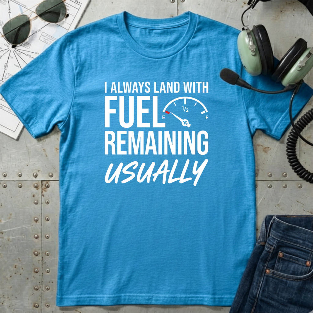 I Always Land with Fuel Remaining T-Shirt