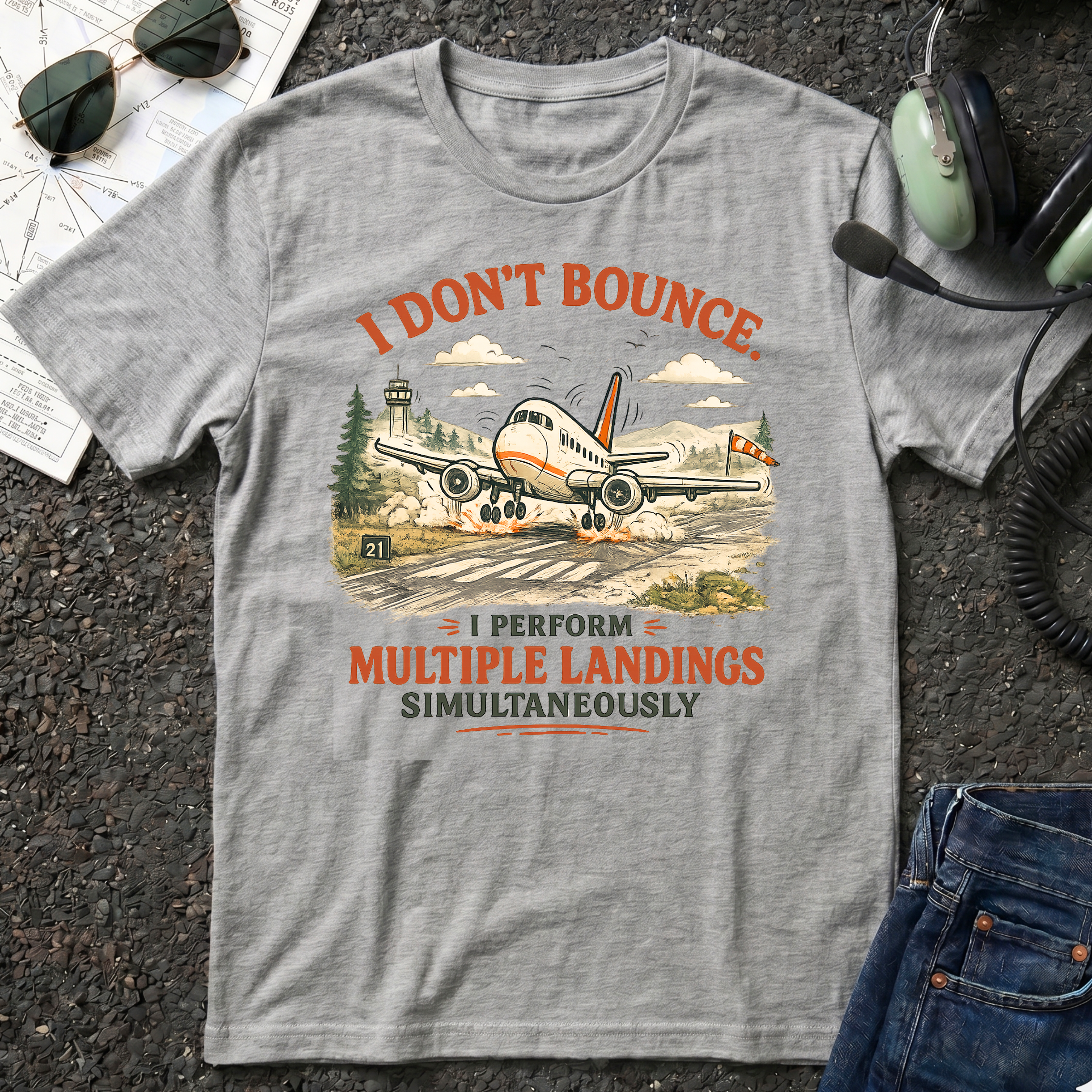 I don't Bounce T-shirt