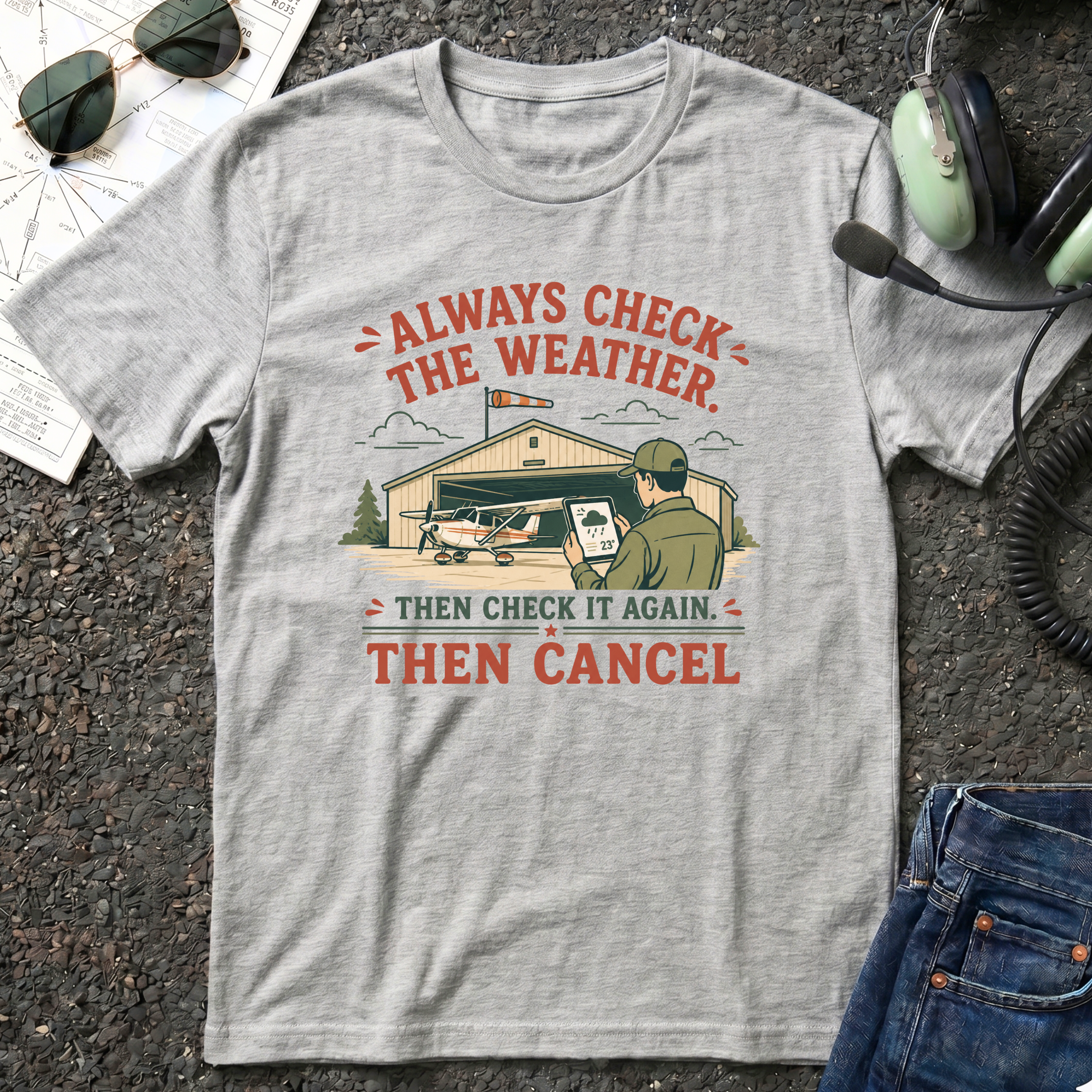 Always Check the Weather T-Shirt