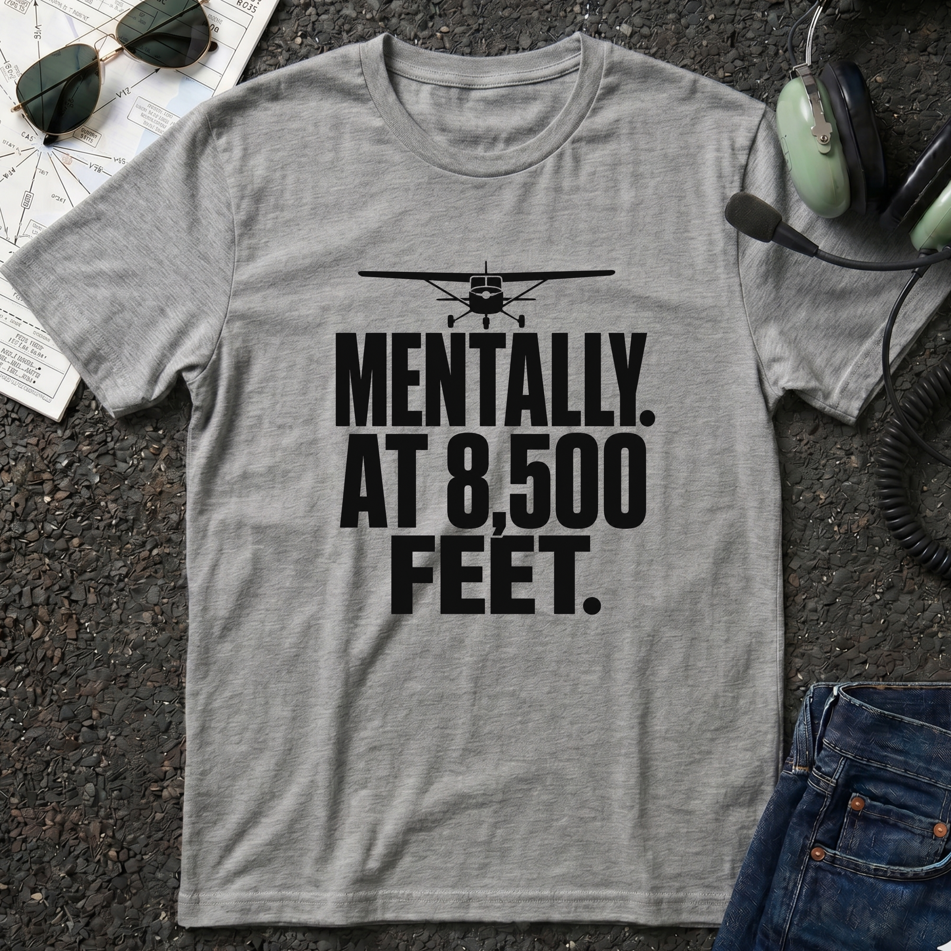 Mentally at 8500 ft T-Shirt