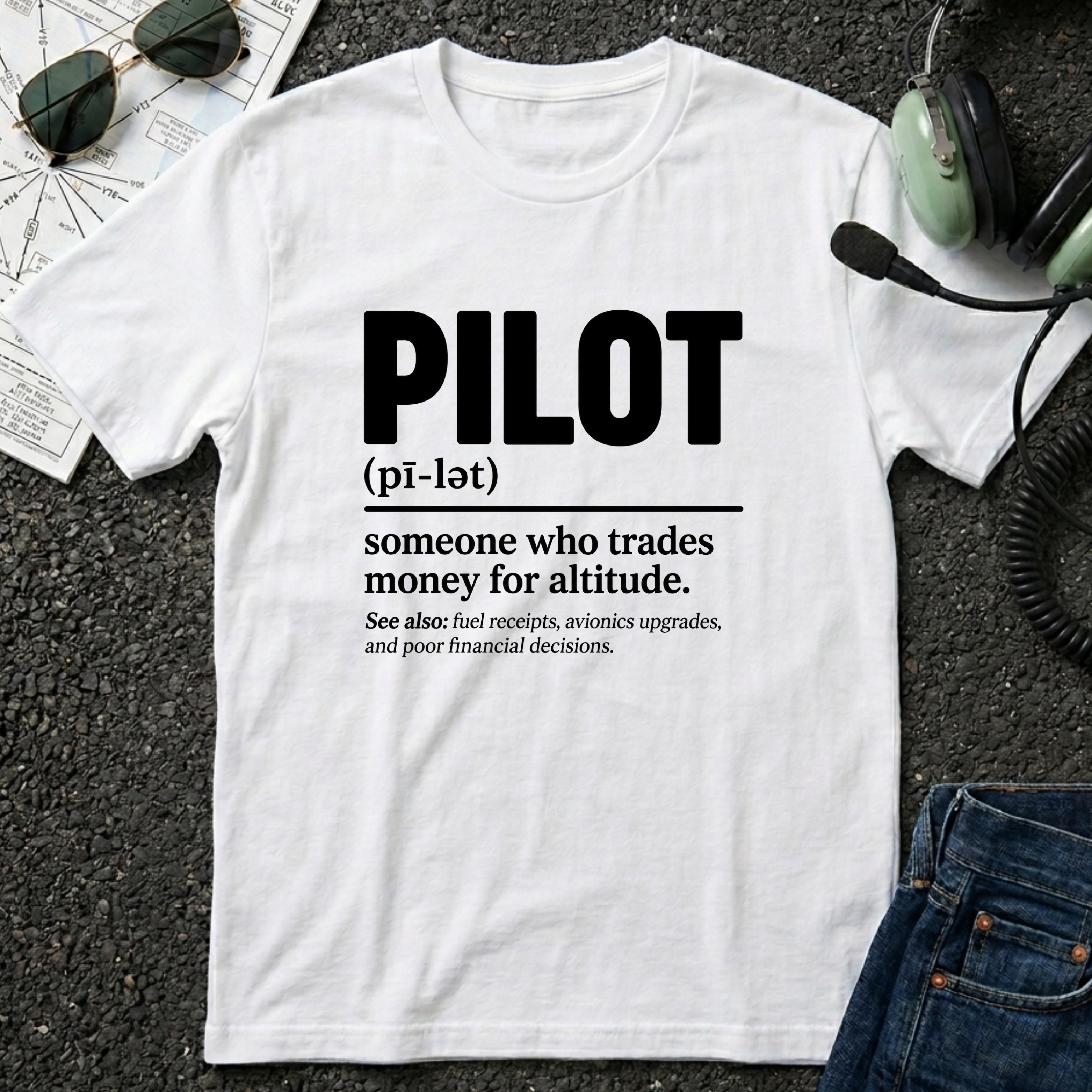 Pilot Definition T-Shirt
