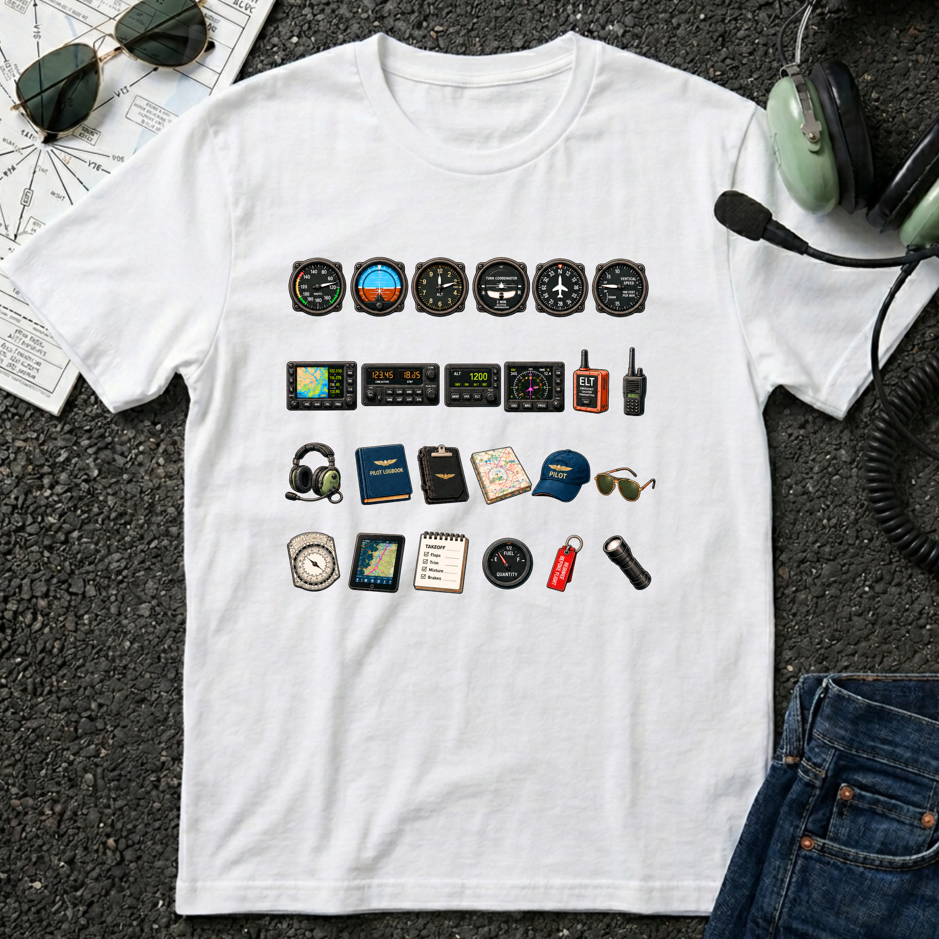 Pilot Essentials Mix T-Shirt
