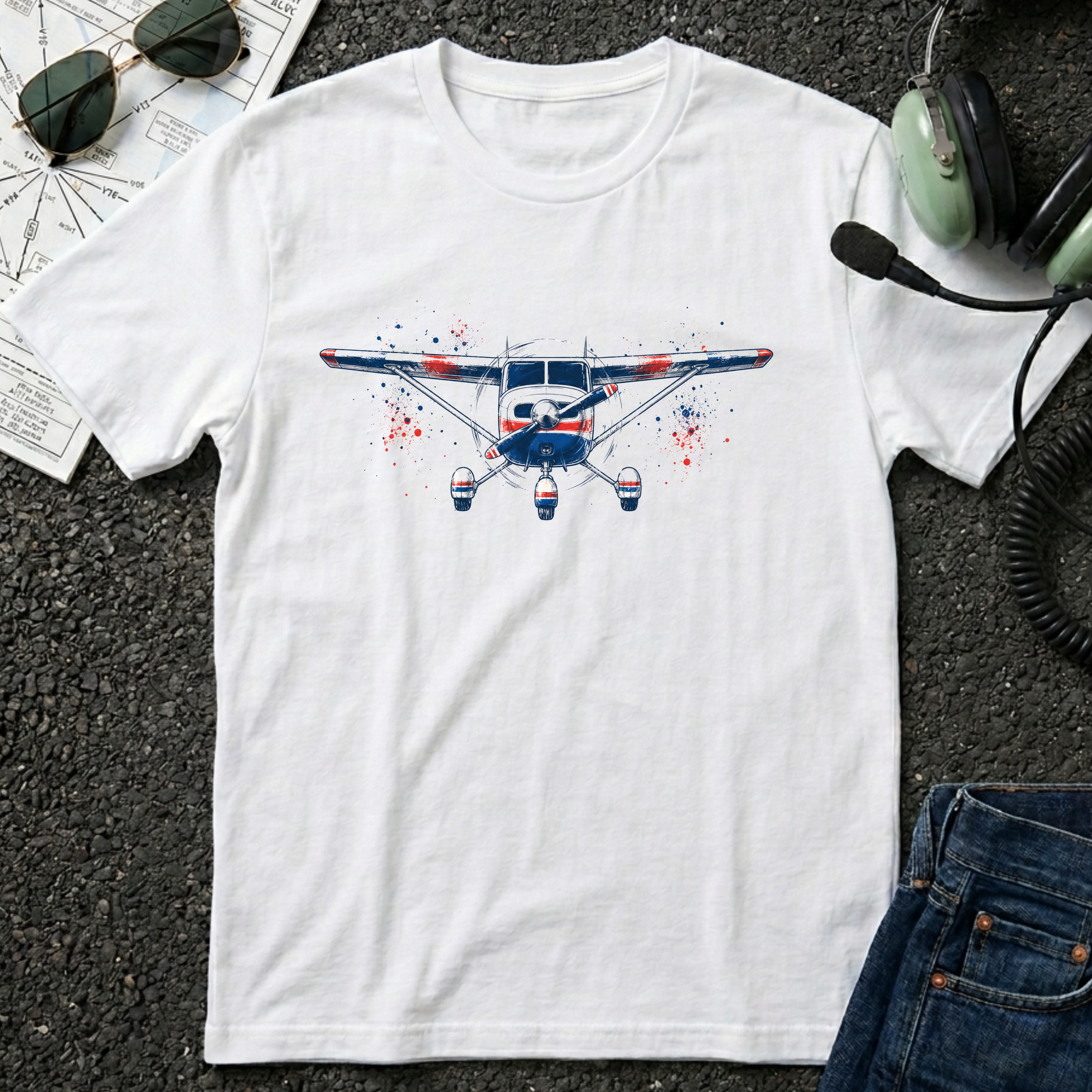 Freedom Airplane T-Shirt