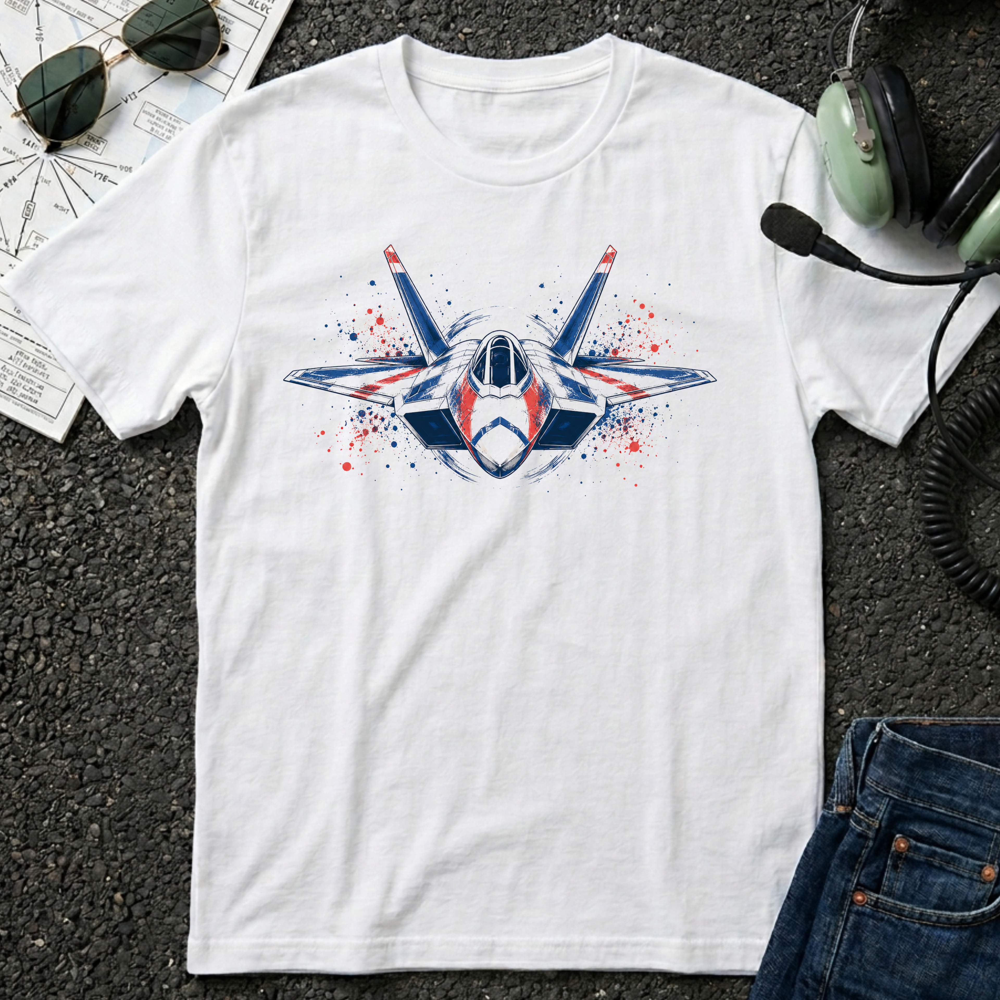 Patriotic F-22 T-Shirt