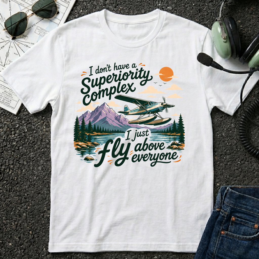 Fly Above Seaplane T-Shirt