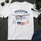 Freedom Airplane T-Shirt