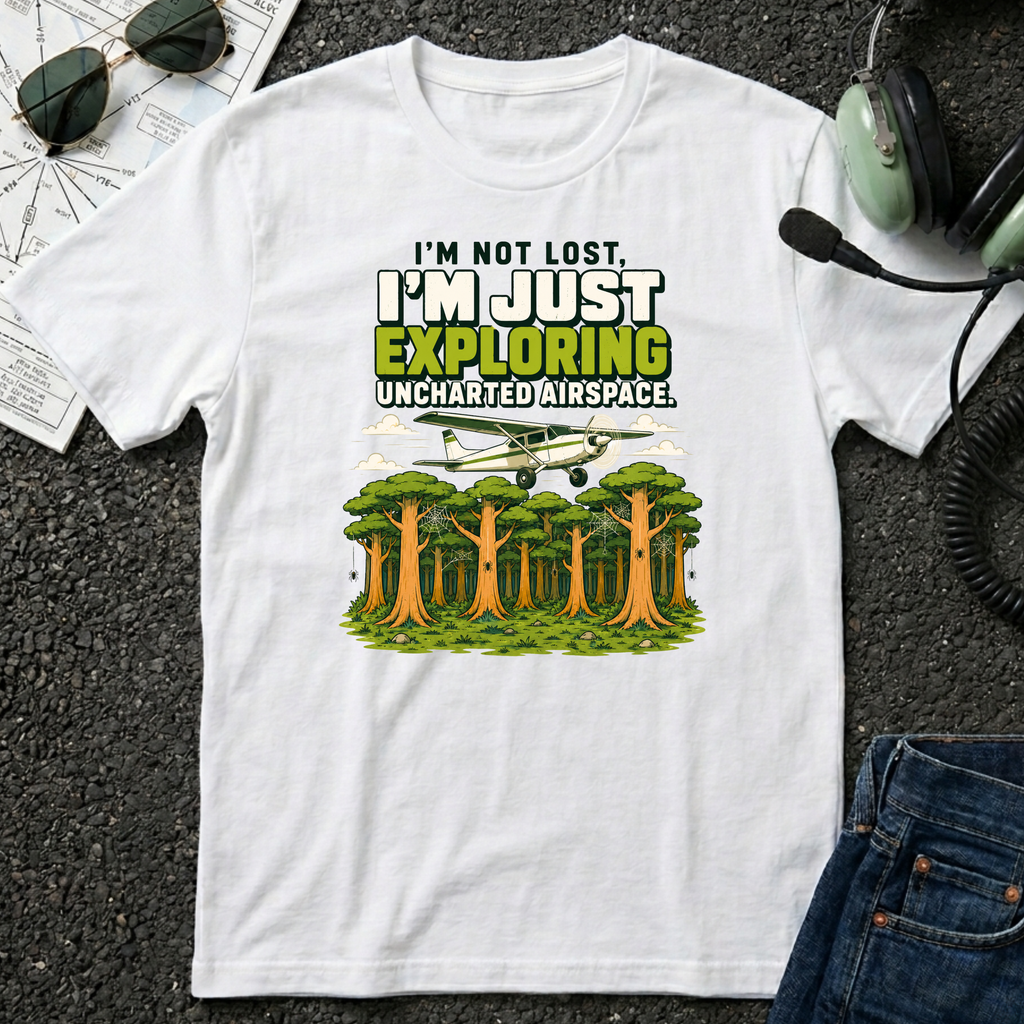 Exploring Uncharted Airspace T-Shirt