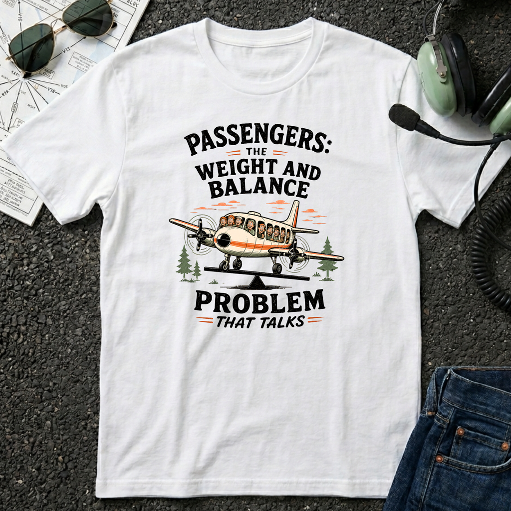 The Weight and Balance Problem T-shirt