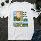 Fuel Fly Repeat Graphik T-Shirt