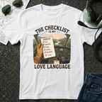 Checklist is my Love Language T-Shirt