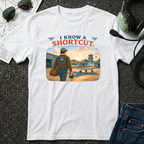 I Know a Shortcut Airplane T-Shirt